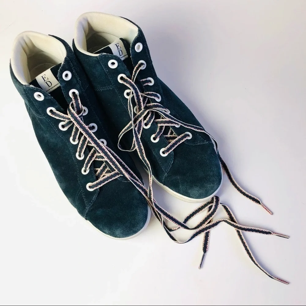 Ellen Degeneres Camarillo Suede High Top Sneaker